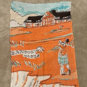 Peter Millar Women’s Scarf - Bandon Dunes custom design